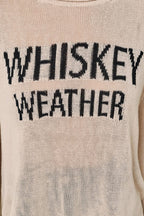 Whiskey Weather Lightweight Knit Sweater