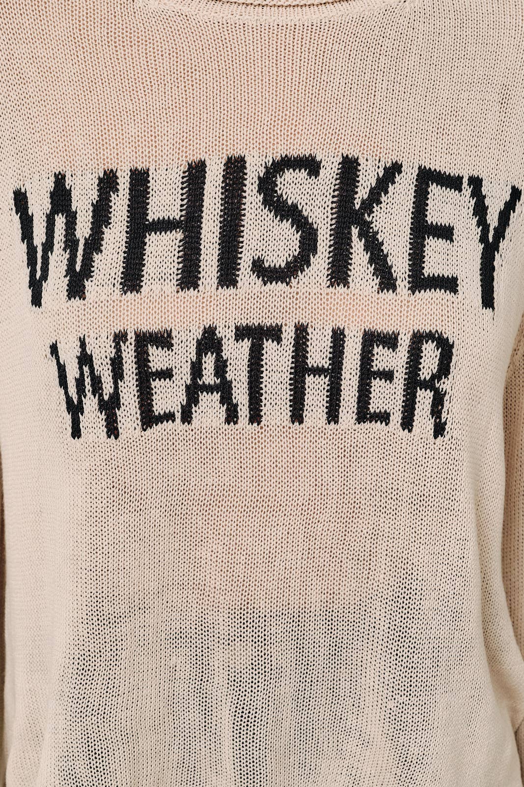 Whiskey Weather Lightweight Knit Sweater