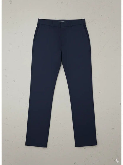 Navy Chino Stretch Twill Pants