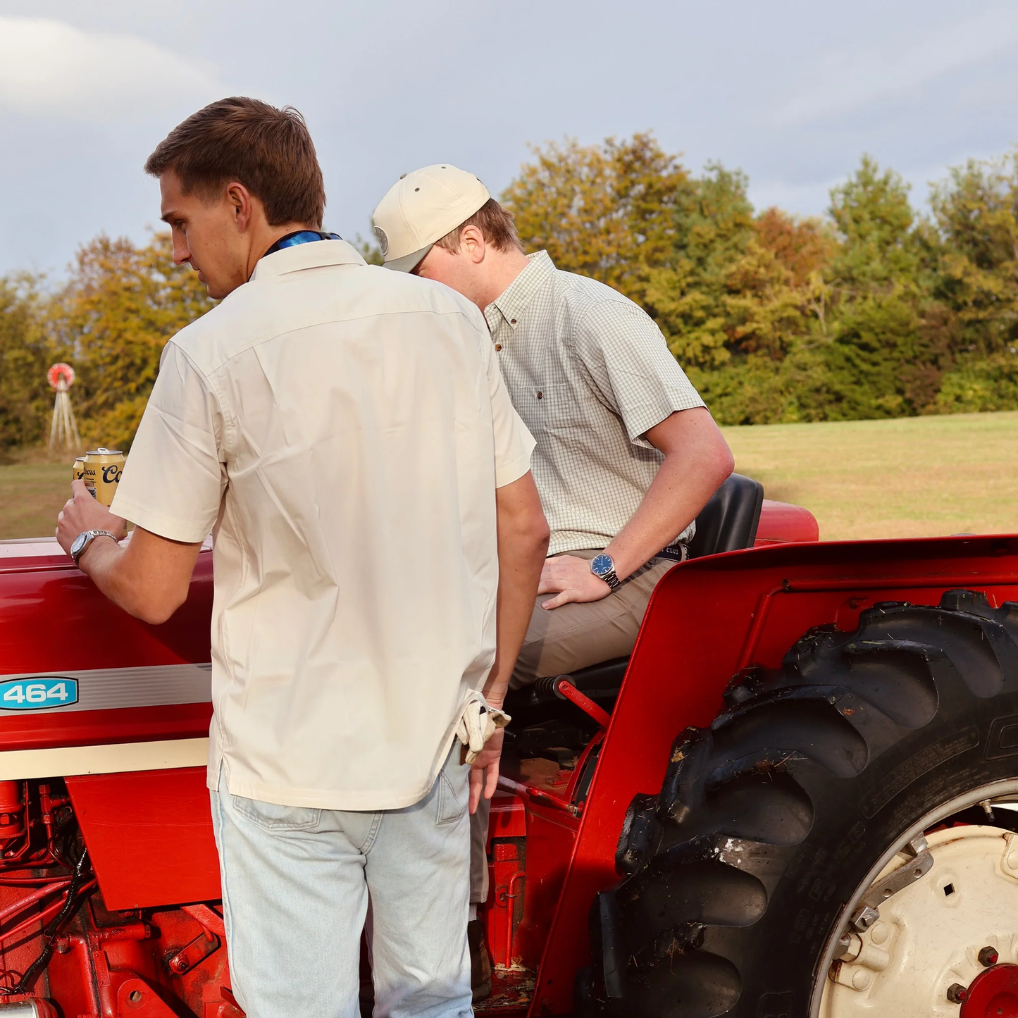 Western Button Down (Pearl)