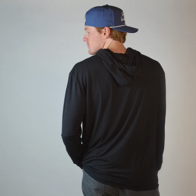 Lightweight Hoodie (Black)