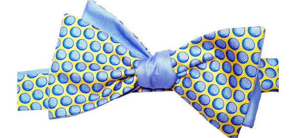 Paxton'sBlue Balls Bow TieTies & Pocket SquaresAccessories,Derby,golf,Ties & Pocket Squares