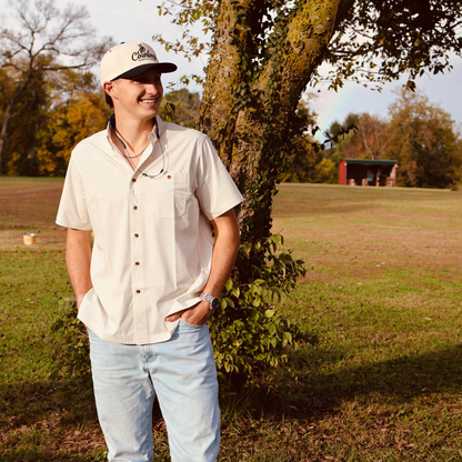 Western Button Down (Pearl)