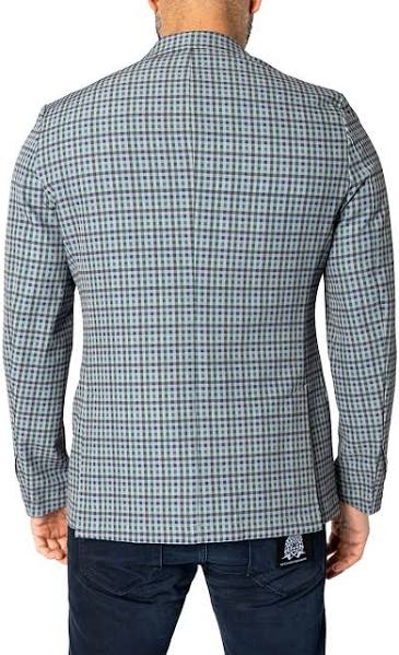 Maceoo Irish Green Gingham Blazer