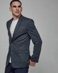 7diamonds Navy Kent Stretch Blazer