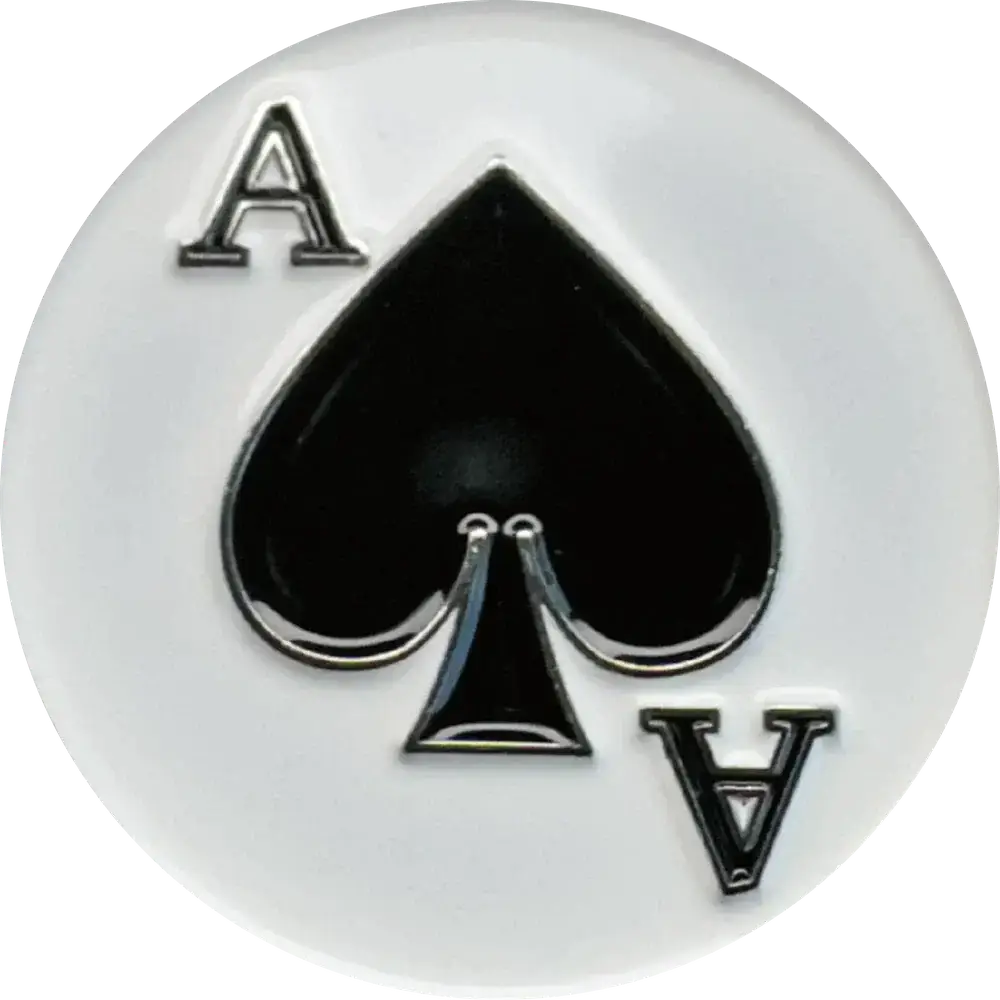 Ace of Spades - Magnetic Hat Pin